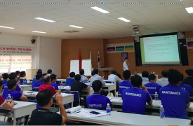 Hoàn thành khoá đào tạo tháng 10 tại HYOSUNG Việt Nam và HYOSUNG Đồng Nai