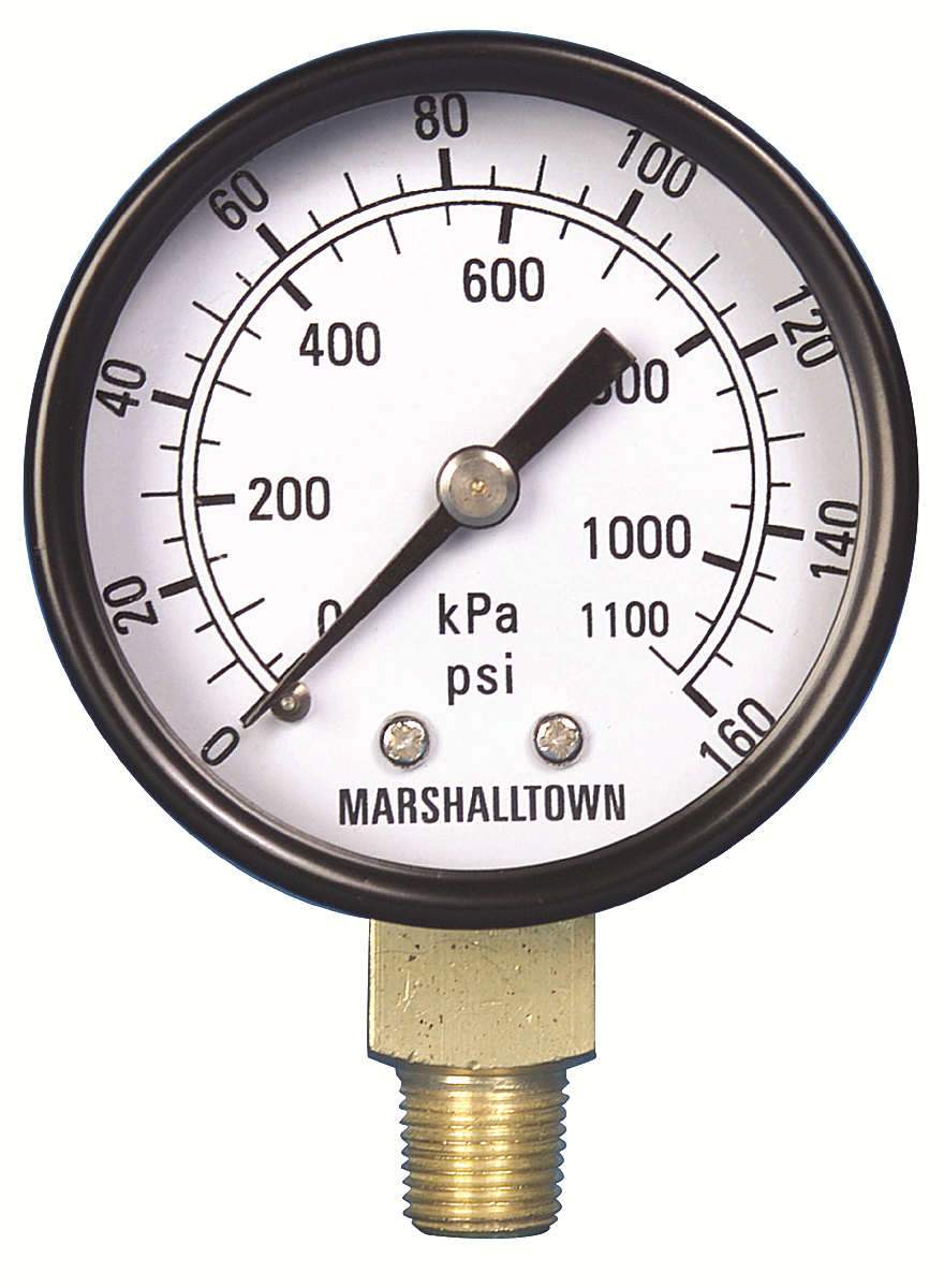 Marshalltown Value Series Pressure Gauge